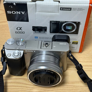 소니 a6000 실버 번들셋