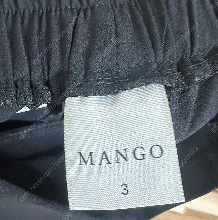 마지막가격 새상품 MANGO 망고슬랙스 와이드슬랙스 여...--4