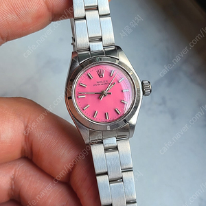 [정품] 롤렉스 오이스터 퍼페추얼 캔디핑크 다이얼 여성용 (Rolex Oyster Perpetual Pink Women)