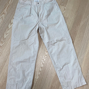 [L사이즈] ends and means 엔즈앤드민즈 work pants light beige컬러