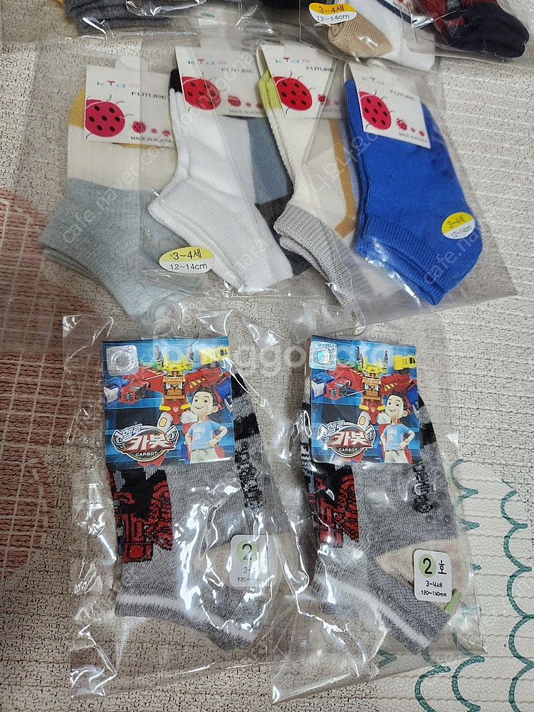 키즈 3세~4세 남아 양말 ~14cm--1
