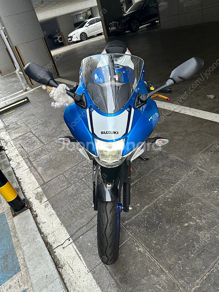 스즈키 GSX R 125 24년식 신형 블루카울--2