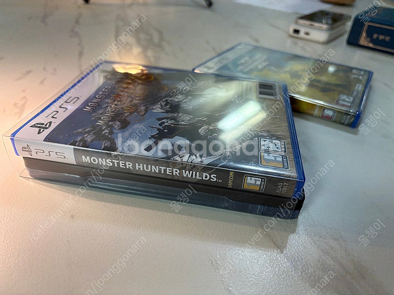ps5 몬스터헌터 와일즈 게임+스틸북--1
