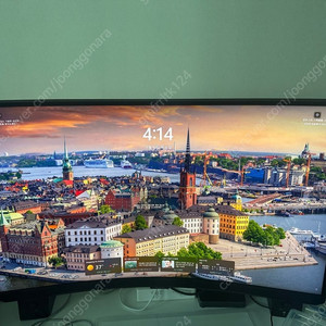 삼성 4k 모니터 240hz 판매합니다 s32bg850