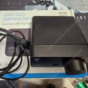젠하이저 gsx 300 epos 외장 게이밍 사운드카드