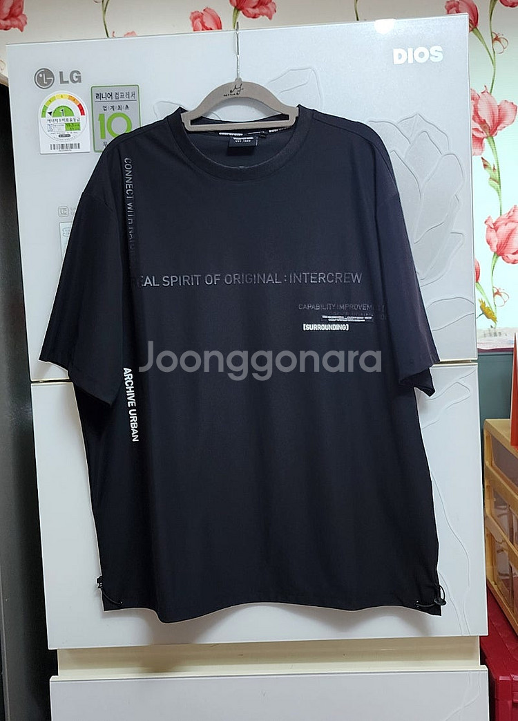[100-105/거의새거]인터크루 냉감반팔티셔츠/남성--0