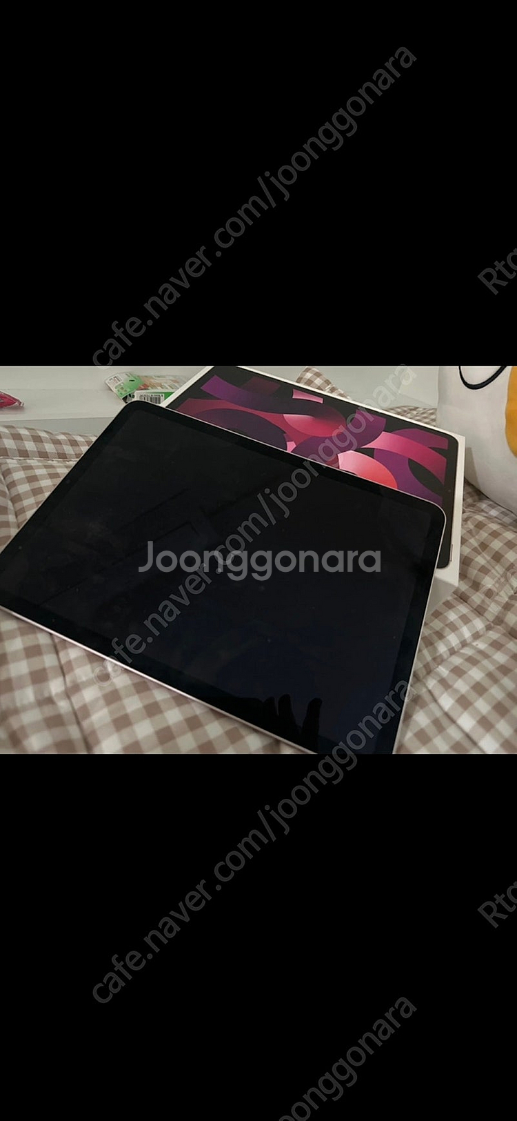 아이패드에어5 64gb 셀룰러 핑크 팝니다.--0
