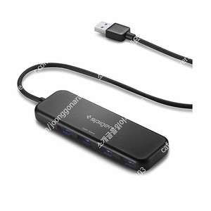슈피겐 에센셜 4포트 울트라 슬림 USB 3.2 hub F101