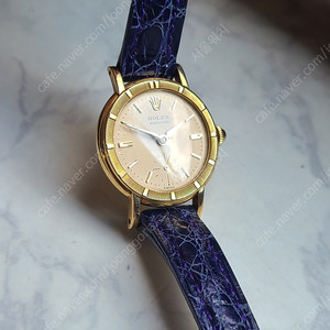 [정품] 롤렉스 메트로폴리탄 18K 금통 올제치 소장용 여성용 빈티지 (Rolex Precision 18K Solid Gold Lady)