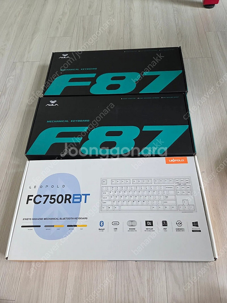 레오폴드 fc750r 저소음적축 저적 애쉬옐로우 팝니다...--1