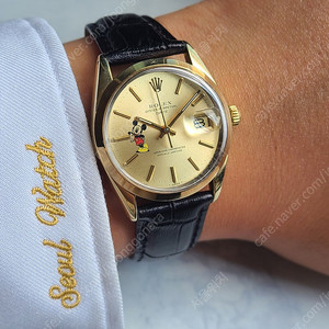 [정품] 롤렉스 오이스터 퍼페추얼 데이트 14K 골드캡 오토메틱 빈티지 (Rolex Oyster Perpetual Date Gold-Capped Vintage)