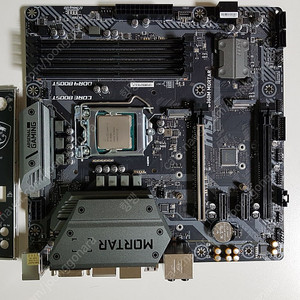 i5-9600K B360M 박격포 보드셋