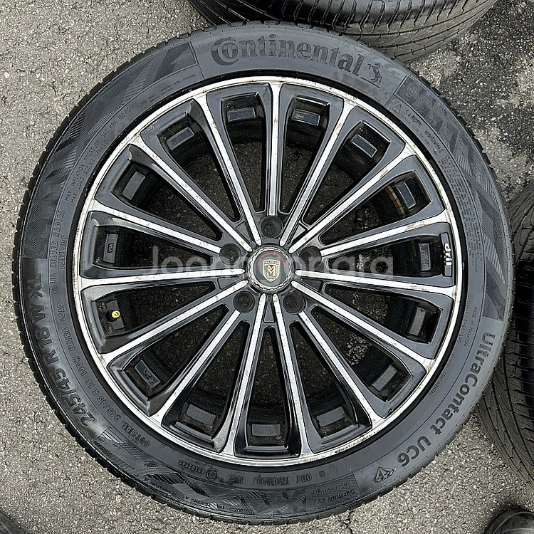 사제 18인치 마르셀로 중고 휠타이어 세트 팔아요 245 45 18--3