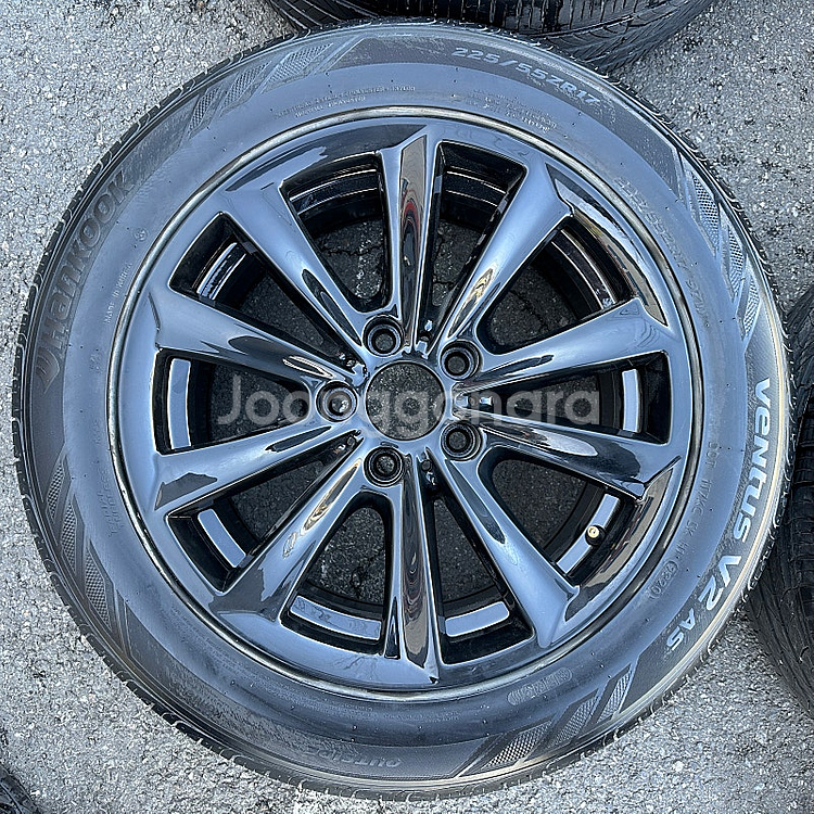 BMW 17인치 5시리즈 F10 520D 정품 휠타이어 225 55 17--3