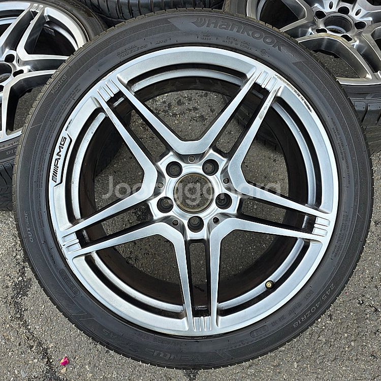 벤츠 18인치 ST 중고 휠타이어 245 40 18 / 265 35 18--1