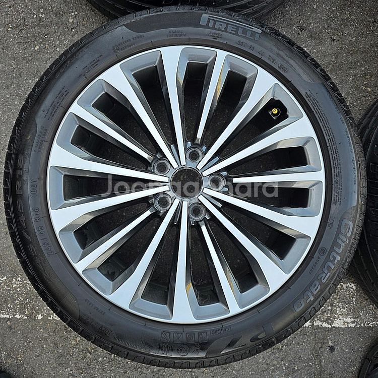 그랜져 HG 18인치 13년 순정 휠타이어 세트 팔아요 245 45 18--3