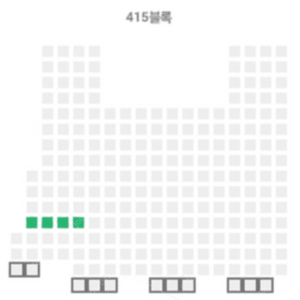 7월18일(금) LG vs 롯데 3루 외야그린석 4연석 정가판매