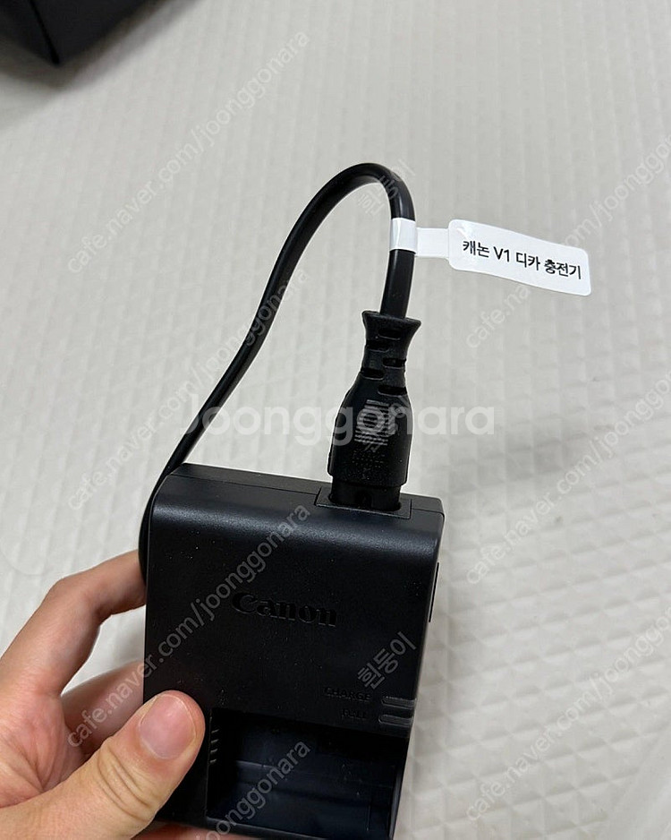 캐논 파워샷 V1 카메라 삼각대 정품 세트--4