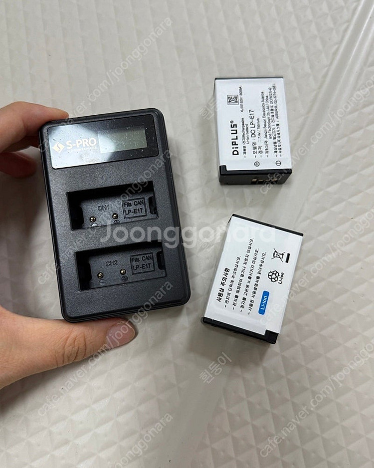 캐논 파워샷 V1 카메라 삼각대 정품 세트--5
