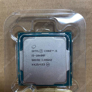10세대 I5 10400f cpu 단품팝니다 2개잇음