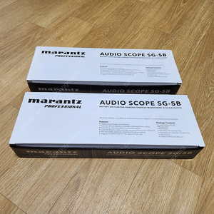 (새제품) 마란츠 XLR 샷건마이크 SG-5B 2셋트 일괄판매