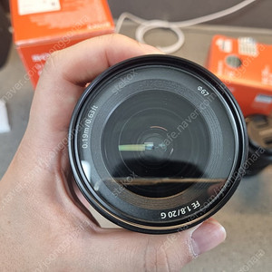 소니 FE 20mm F1.8 G 판매합니다.