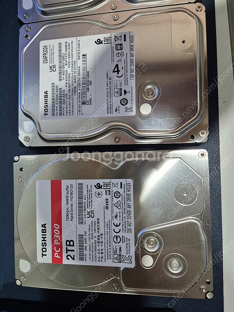 일괄 10만 TOSHIBA HDD PC P300 2TB...--0