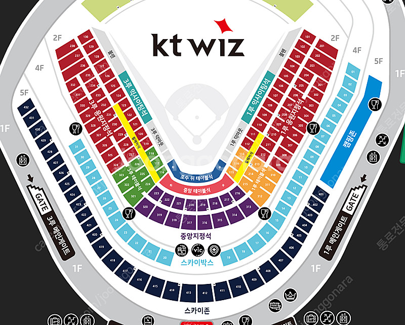 7월 20일 일요일 수원 프로야구 kt vs 한화 3루...--0