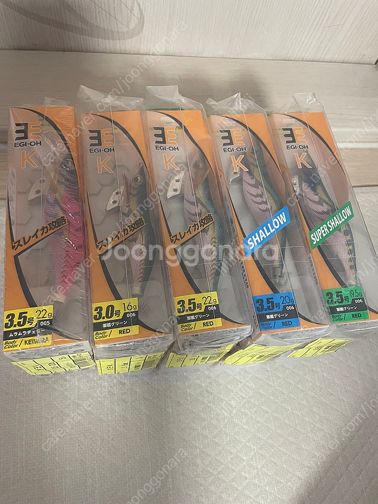 무늬오징어 에기 싸게 팝니다--1