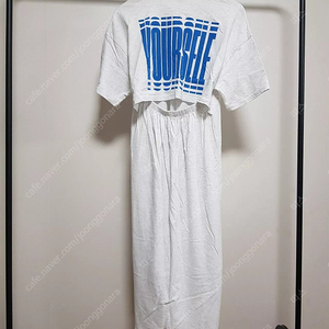 (새상품) 면100 뒷트임 롱원피스