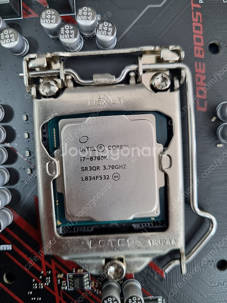 i7-8700K, Z390보드 세트팝니다.--0