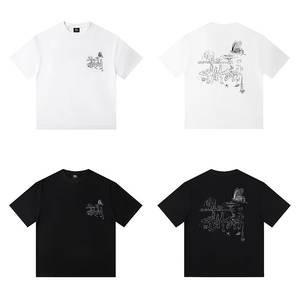 하이포인트 [Stussy] 스투시 인 블룸 티셔츠 화이트/블랙