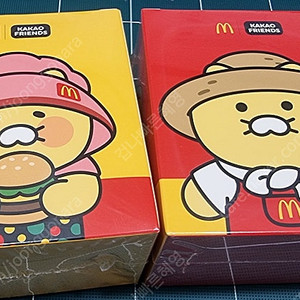 맥도날드 춘식이 인형 키링 세트 (미개봉 새상품) (택포)