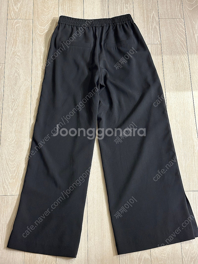 *가격인하[럭키슈에뜨]오비 포인트 밴딩 팬츠(블랙)--4