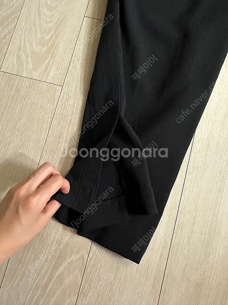 *가격인하[럭키슈에뜨]오비 포인트 밴딩 팬츠(블랙)--5