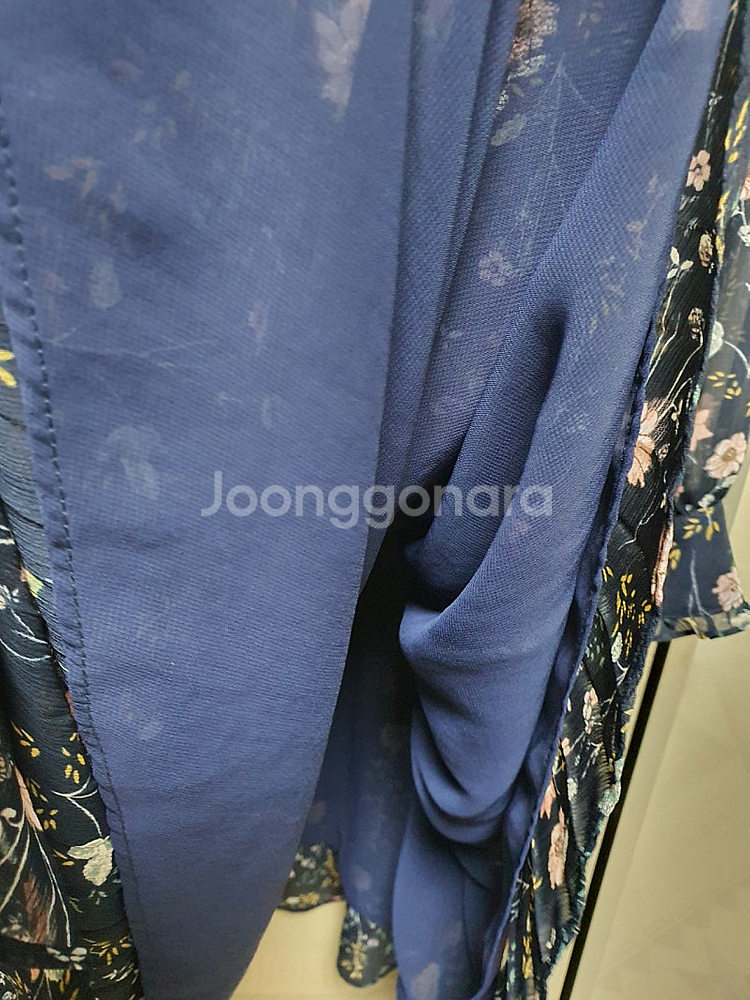 써스데이아일랜드 플라워 쉬폰 원피스(s)//무배3.5만...--3