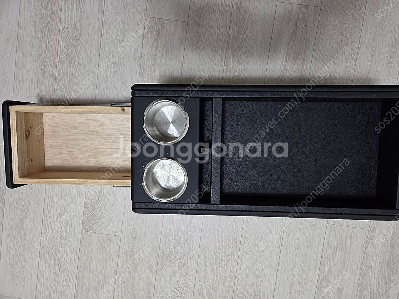 24년식 뉴펠리세이드7인승 뒷열 블랙 색상의 수납함입니...--1