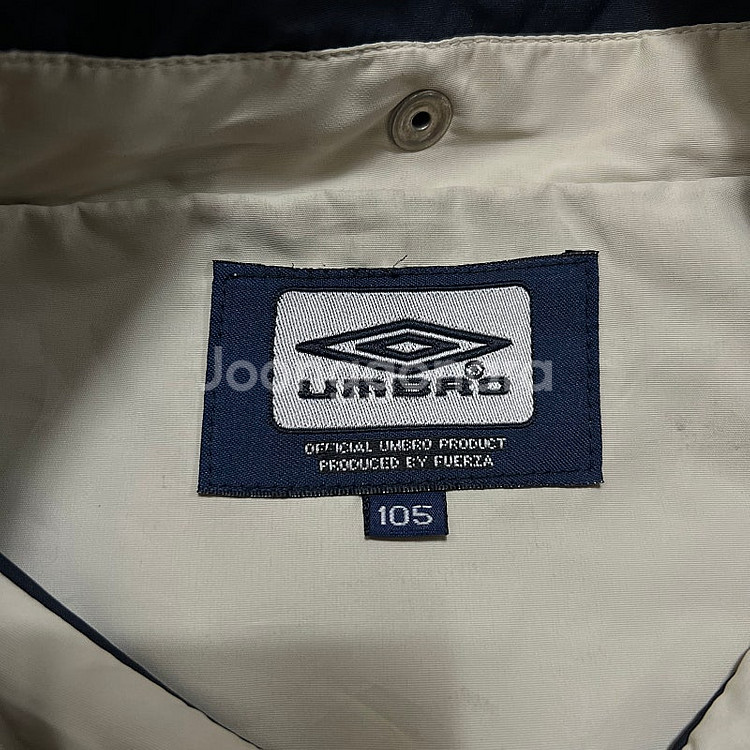 엄브로 올드스쿨 카라 바람막이 집업자켓 XL/105--4