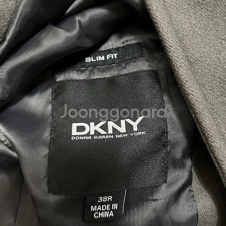 DKNY 도나카란 여성 슬림핏 캐시미어 맥코트 38 (...--3