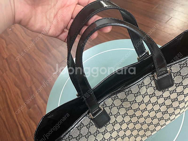 구찌 정품 토트백--3