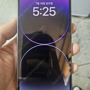 SSS급 아이폰14프로 퍼플 128GB 77만에 판매합니다.