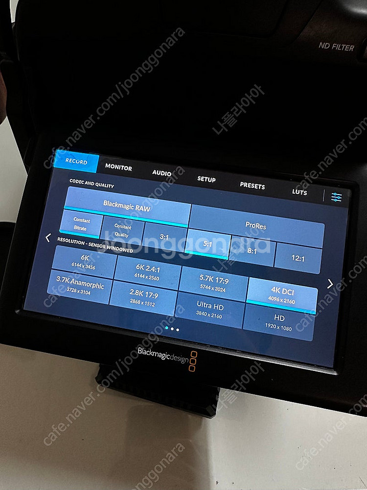 블랙매직 포켓 시네마 카메라 6k pro (bmpcc ...--4