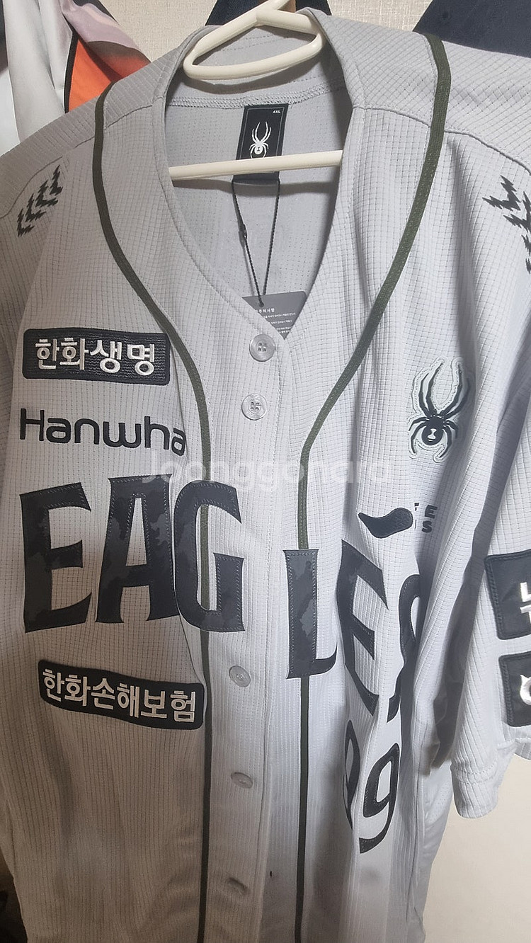 25년 한화이글스 어센틱 밀니폼 팝니다.--0