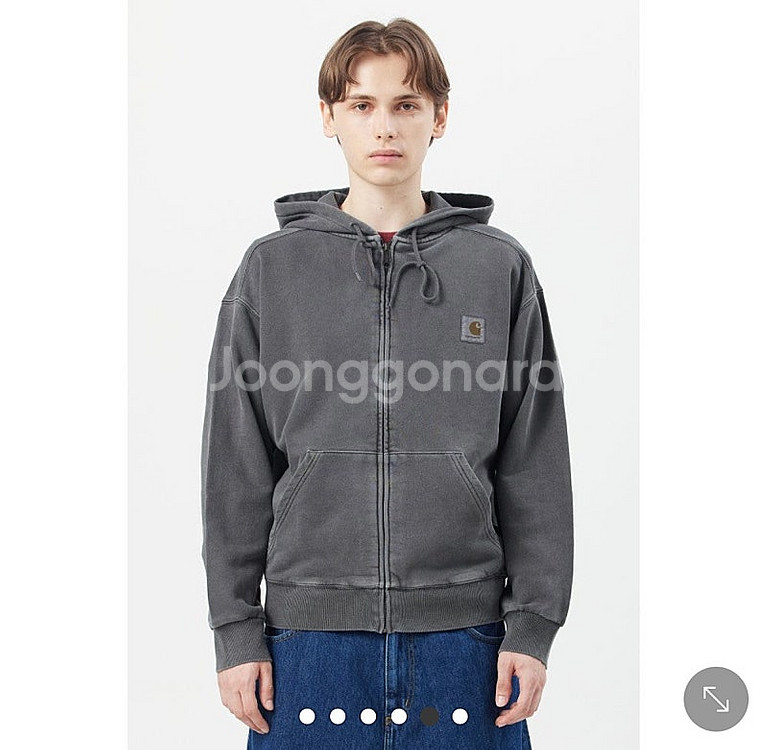 칼하트 넬슨 후드집업(xl)--2