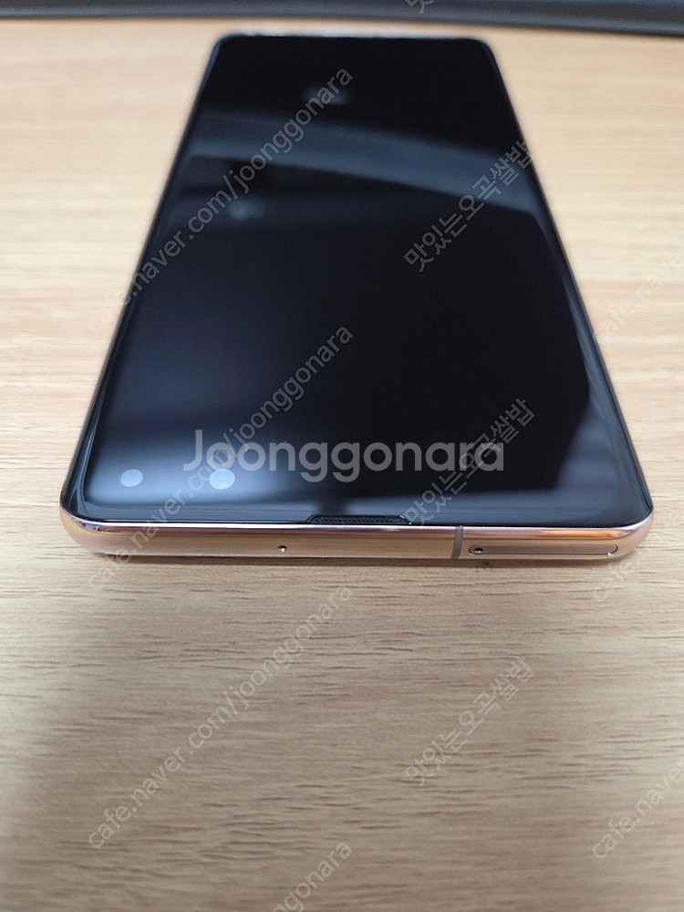 갤럭시s10 5g 256기가 골드색상 상태S급--3