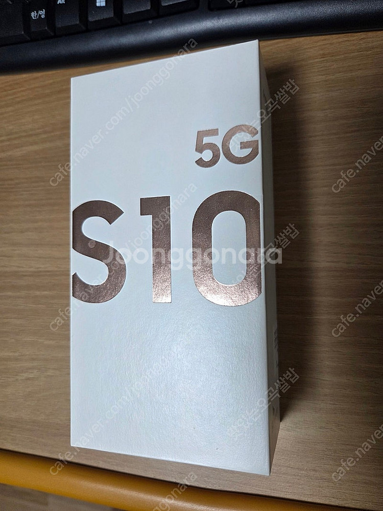 갤럭시s10 5g 256기가 골드색상 상태S급--6