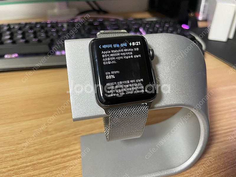 애플워치 정품 밀레니즈 루프 (42, 44mm)--0