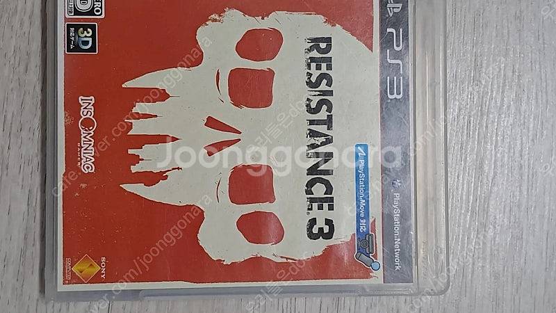 ps3 레지스탕스3 일본판--0