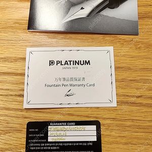 플래티넘 센츄리 만년필