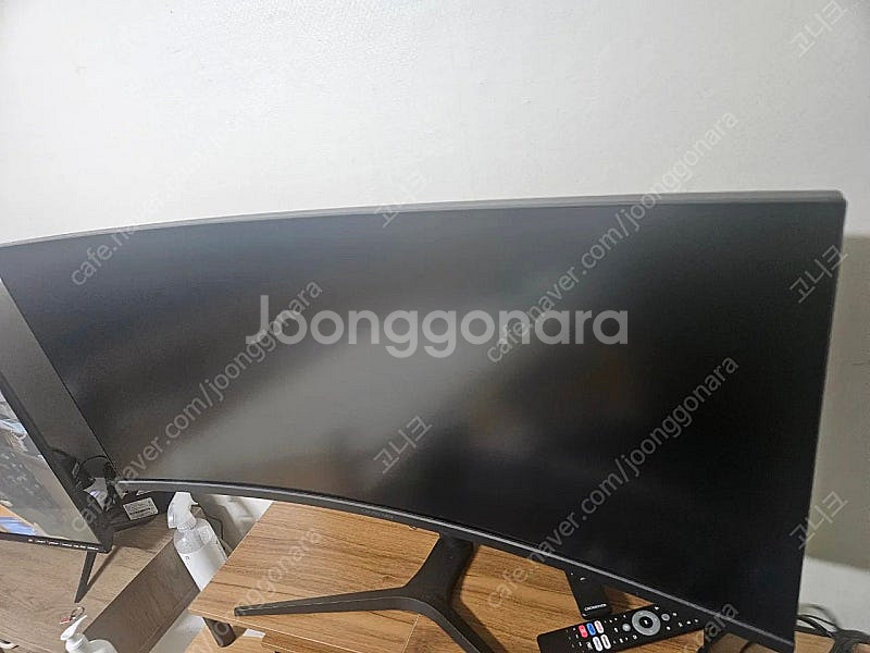 (급처) WQHD 크로스오버 34인치 커브드 모니터 팝...--0